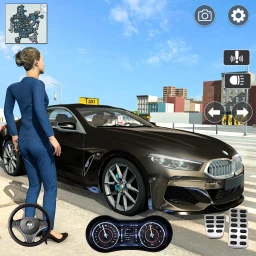 Taxi Driver Sim - Taxi Game 3D 图标